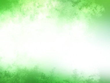 bulanık bir görüntüye sahip yeşil ve beyaz bir arkaplan