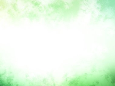 Bulanık gökyüzü ile yeşil ve beyaz bir arkaplan