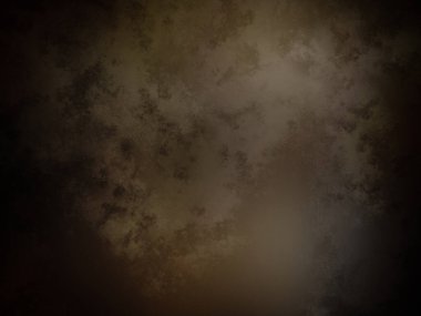 Koyu kahverengi arka plan ve beyaz saat.