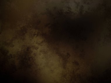 Koyu kahverengi arka plan ve beyaz saat.