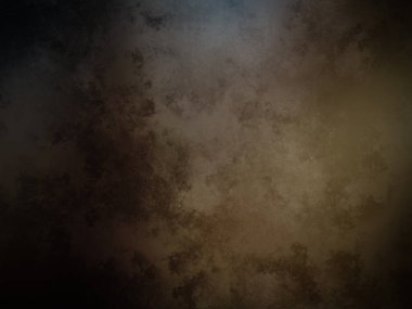 Koyu kahverengi ve siyah bir arkaplan ve soluk bir etki