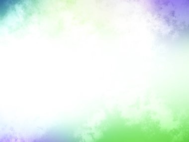 Beyaz ve yeşil kenarlıklı renkli bir arkaplan