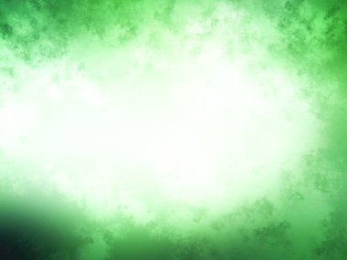 Beyaz ve siyah saati olan yeşil ve siyah bir arkaplan