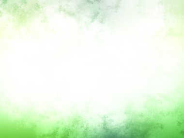 Bulanık gökyüzü ile yeşil ve beyaz bir arkaplan