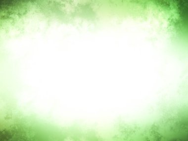 Yeşil ve beyaz arka plan ve ışık