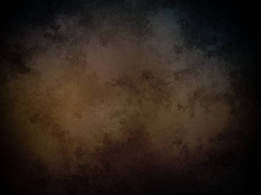 Koyu kahverengi ve siyah bir arkaplan ve soluk bir etki