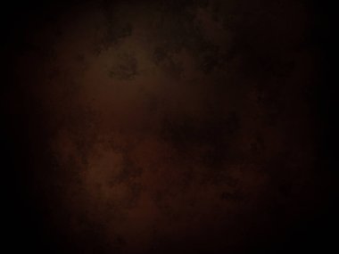 Koyu kahverengi arka plan ve küçük beyaz bir saat.