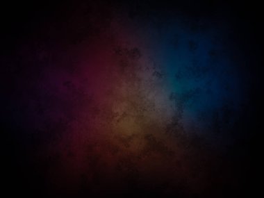 koyu bir arkaplan ve renkli bir ışık