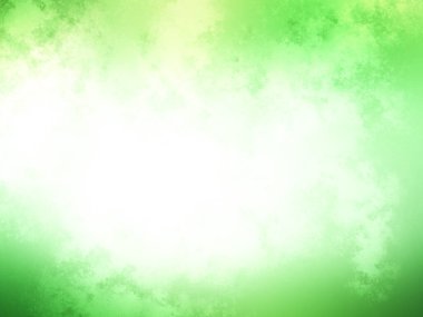 Bulanık efektli yeşil ve beyaz bir arkaplan
