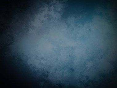 Beyaz ve siyah saati olan mavi ve siyah bir arkaplan