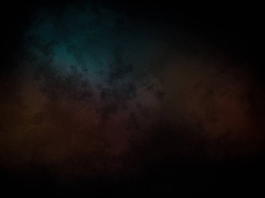 koyu bir arkaplan ve mavi ve yeşil ışık