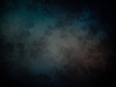 Koyu mavi ve yeşil arkaplan ve soluk bir doku.