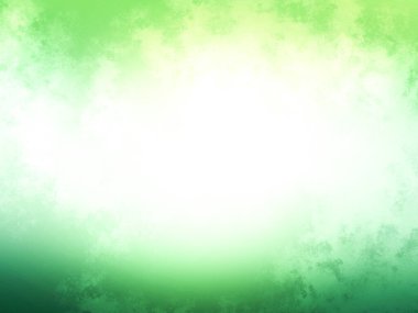 Bulanık ışıklı yeşil ve beyaz bir arkaplan