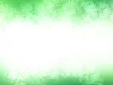 Bulanık kenarlı yeşil ve beyaz bir arkaplan