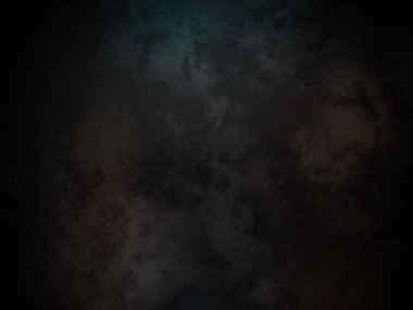 koyu bir arkaplan, mavi ve siyah renkli.