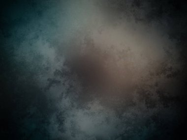 Koyu ve bulutlu bir gökyüzü ve kırmızı bir daire.