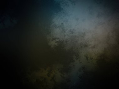 Karanlık ve bulutlu bir gökyüzü ve uzaktan uçan bir uçak.