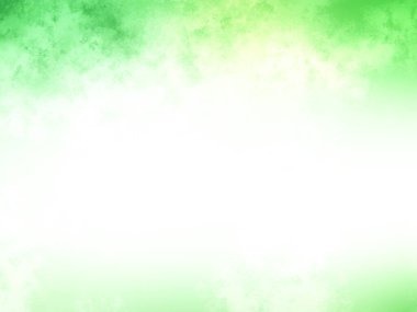 Bulanık gökyüzü ile yeşil ve beyaz bir arkaplan