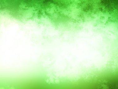 Bulanık efektli yeşil ve beyaz bir arkaplan