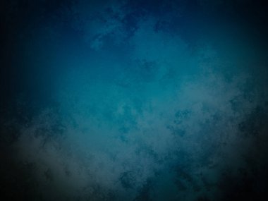 Beyaz ve siyah saati olan mavi ve siyah bir arkaplan