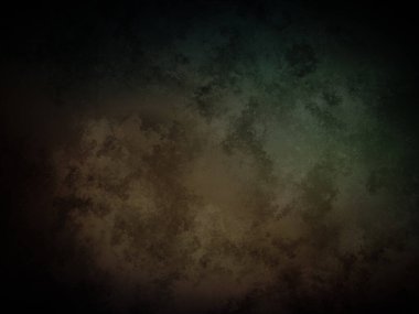 Koyu yeşil ve siyah bir arkaplan ve soluk bir doku.