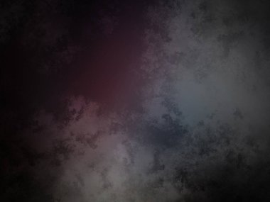 Koyu ve bulutlu bir gökyüzü Kırmızı ışıkla