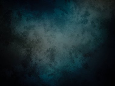 Koyu mavi ve yeşil arka plan, beyaz ve siyah saat.