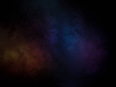 koyu bir arkaplan ve renkli bir ışık