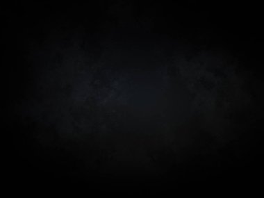 Kara bir arka plan, karanlık bir gökyüzü ve birkaç bulut.