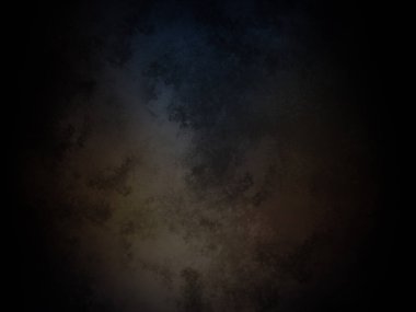 koyu bir arkaplan mavi ve turuncu bir ışık