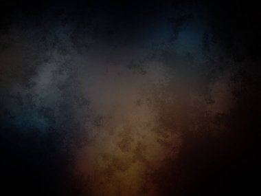 koyu bir arkaplan mavi ve turuncu bir ışık