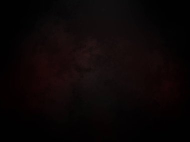 Tavanda bir ışık parlayan karanlık bir oda.