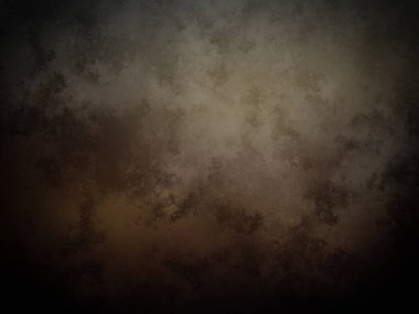Koyu kahverengi ve siyah bir arkaplan ve soluk bir etki
