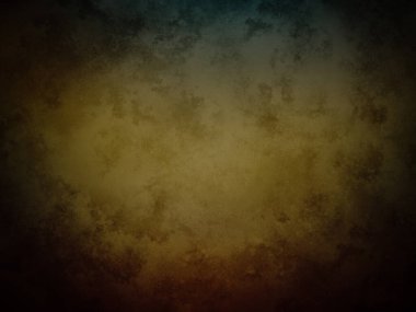 Eskimiş efektli kahverengi ve mavi bir arkaplan