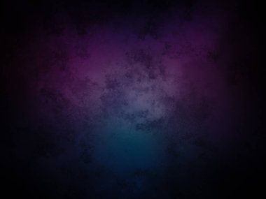 Siyah arkaplanı olan koyu mor ve mavi bir arka plan.
