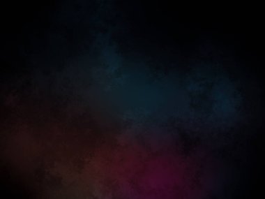 Renkli bir bulanıklığa sahip koyu bir arka plan