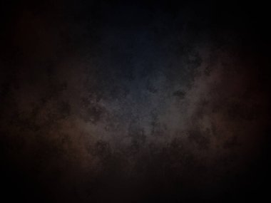 Siyah ve mavi renk şemasına sahip koyu bir arkaplan