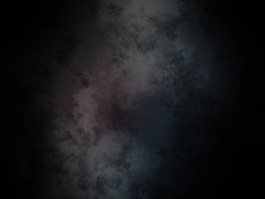 Siyah ve mavi renk şemasına sahip koyu bir arkaplan