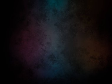 koyu bir arkaplan ve renkli bir ışık