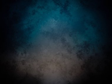 Koyu merkezli mavi ve siyah bir arkaplan