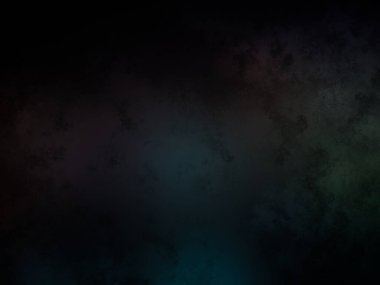 koyu bir arkaplan ve mavi ve yeşil ışık