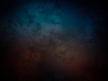 Koyu mavi ve kırmızı bir arkaplan ve soluk bir doku