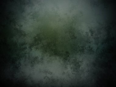 Yeşil ve siyah bir arkaplan ve karanlık bir merkez.