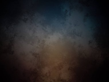 Mavi gökyüzü olan karanlık ve kirli bir arkaplan.