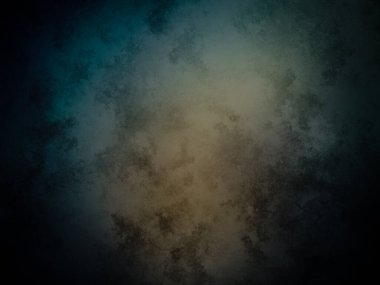 Koyu mavi ve yeşil arkaplan ve soluk bir doku.