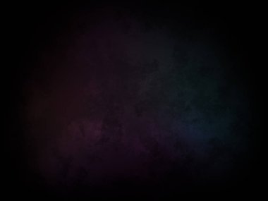 Renkli bir bulanıklığa sahip koyu bir arkaplan