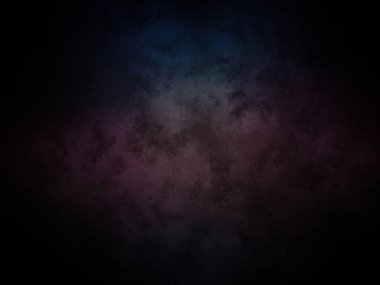 koyu bir arkaplan, mavi ve mor renkli.