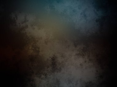 Koyu bir arka plan, mavi ve sarı bir ışık.