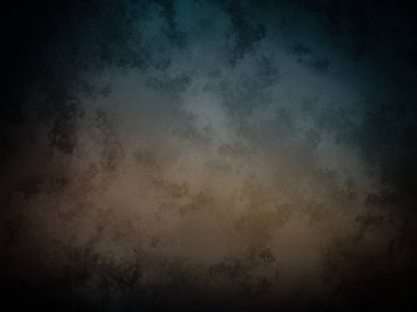 Koyu mavi ve kahverengi bir arka plan ve soluk bir etki