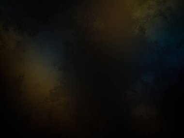 Koyu bir arka plan, mavi ve sarı bir ışık.